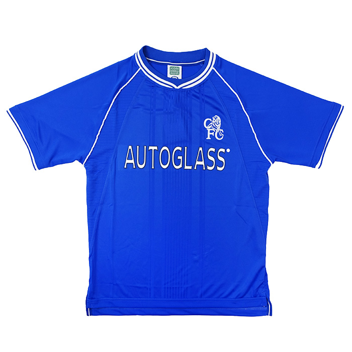 チェルシー 99-01 ホーム 半袖 レトロ ユニフォーム (復刻モデル