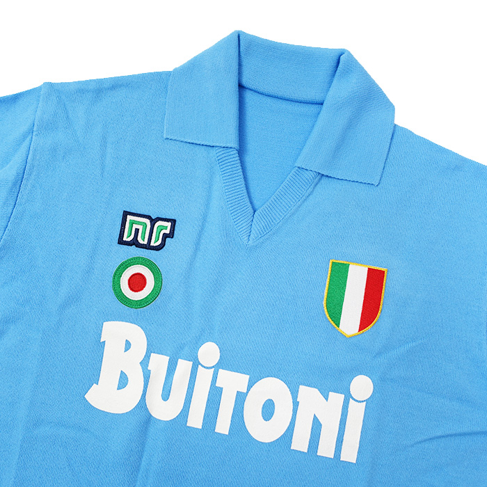 SSCナポリ 87-88 ホーム レトロ ユニフォーム No.10 (マラドーナ