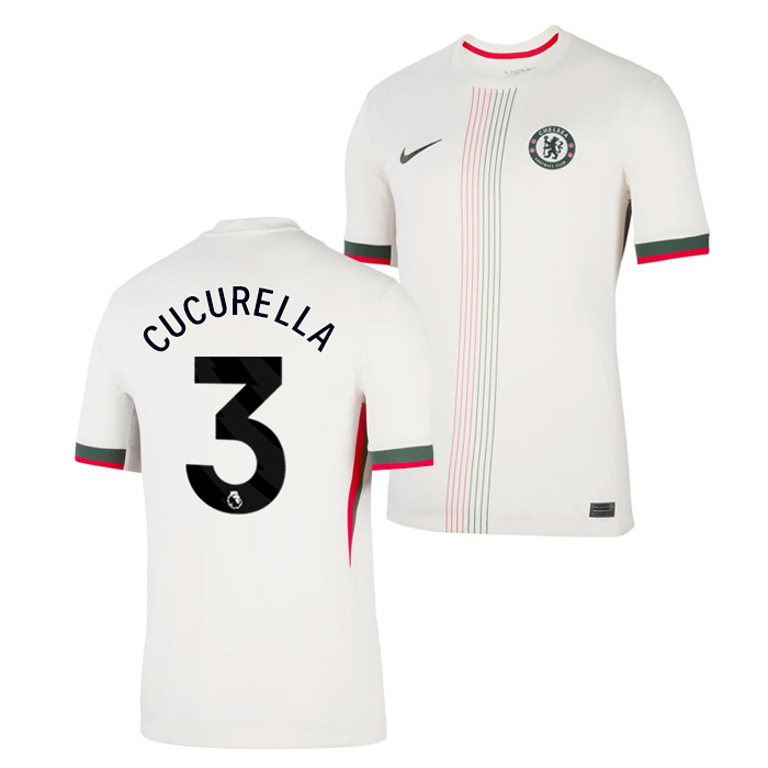 チェルシー 25-26 アウェイ 半袖 ユニフォーム(胸スポンサー無し) No.3