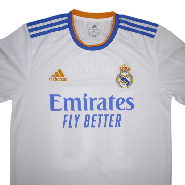 即発送可 レアル・マドリード 21/22 公式ユニフォーム ホーム 半袖 ラ