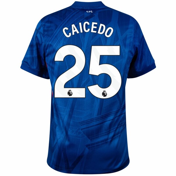 チェルシー 25/26 モイセス・カイセド 公式ユニフォーム ホーム 半袖