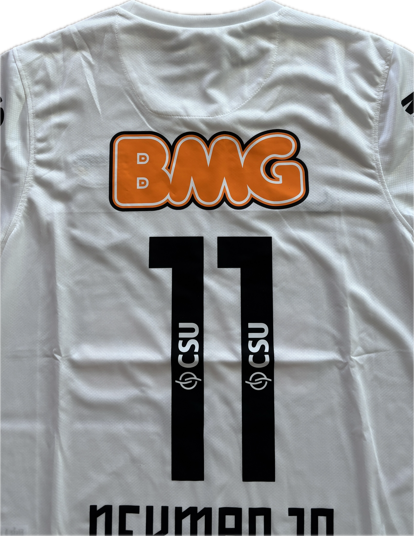 Neymar JR 11 Nike Santos FC Soccer Jersey Classic White Football