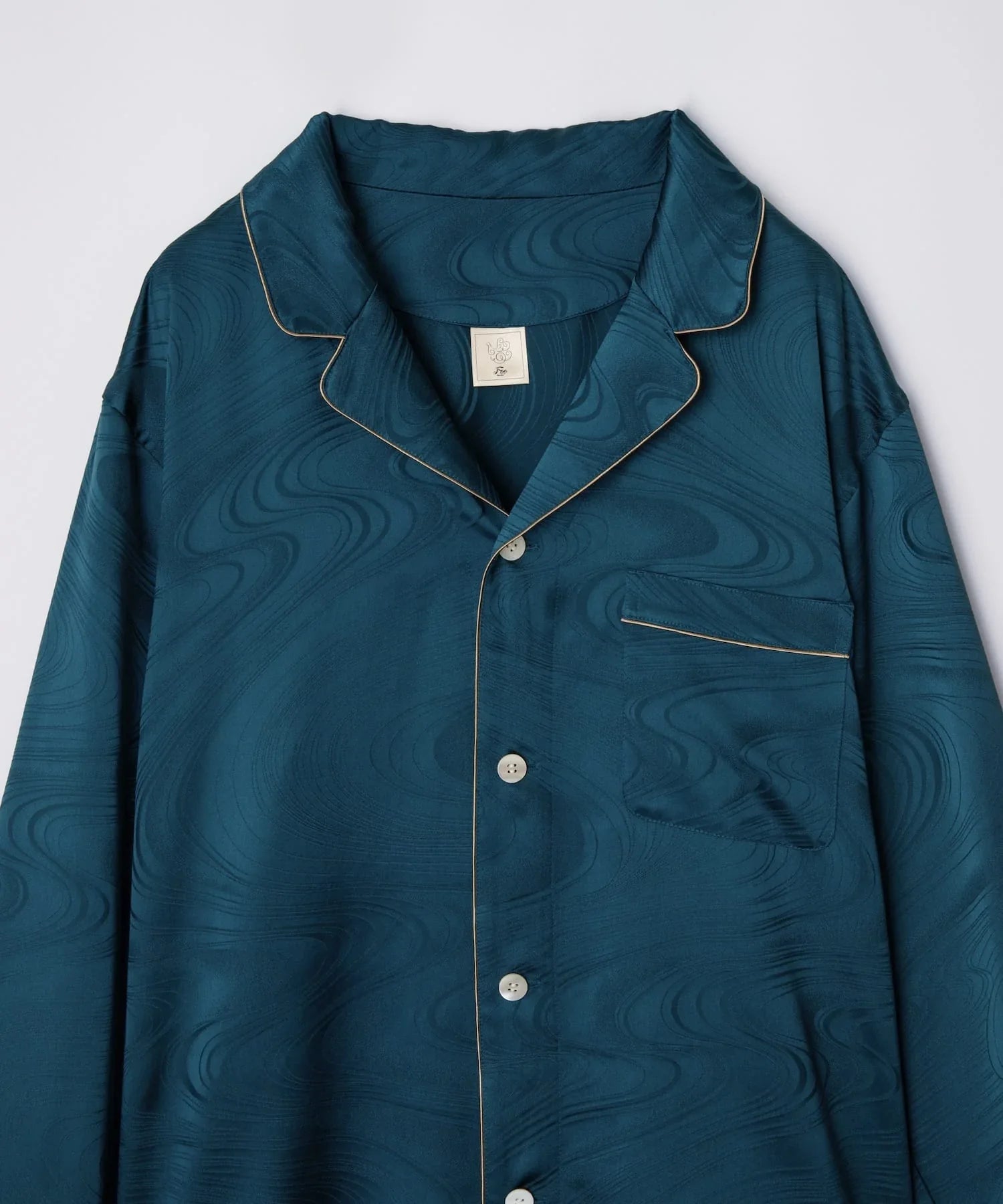 Foo Tokyo 公式ストア | 【トップス】シルクジャカードパジャマ