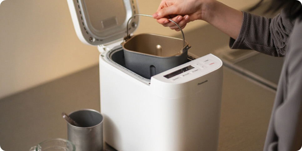 コンパクトベーカリーSD-CB1とパンミックスの定期購入サービス