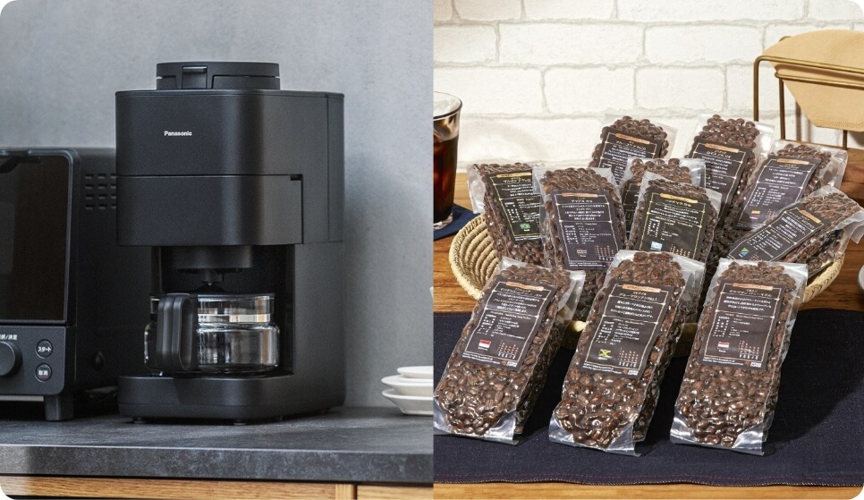 おうちで世界のカフェめぐり体験 | コーヒー×コーヒーメーカーの