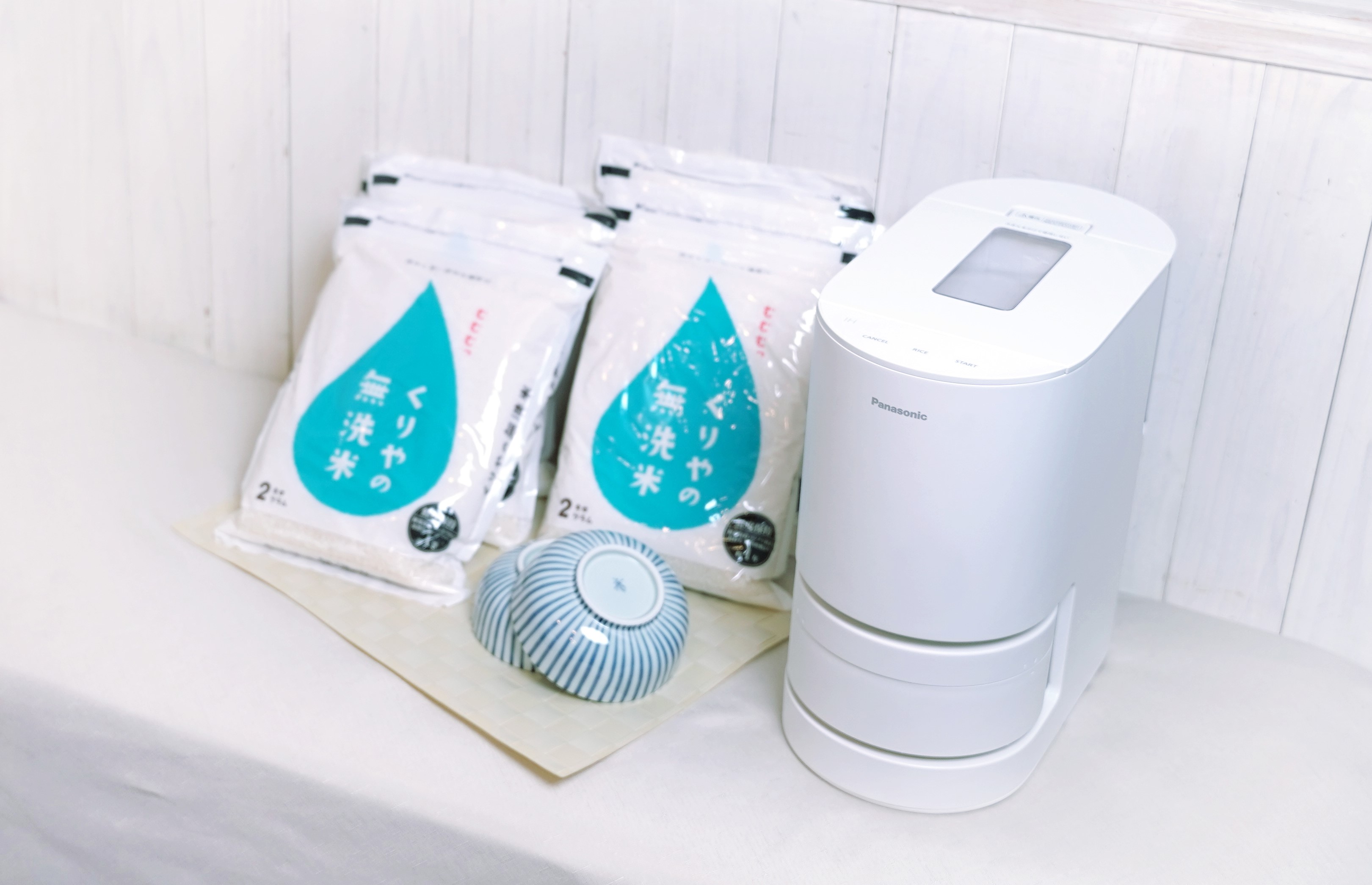 自動軽量IH炊飯器SR-AX1と無洗米の定期購入サービス - foodable