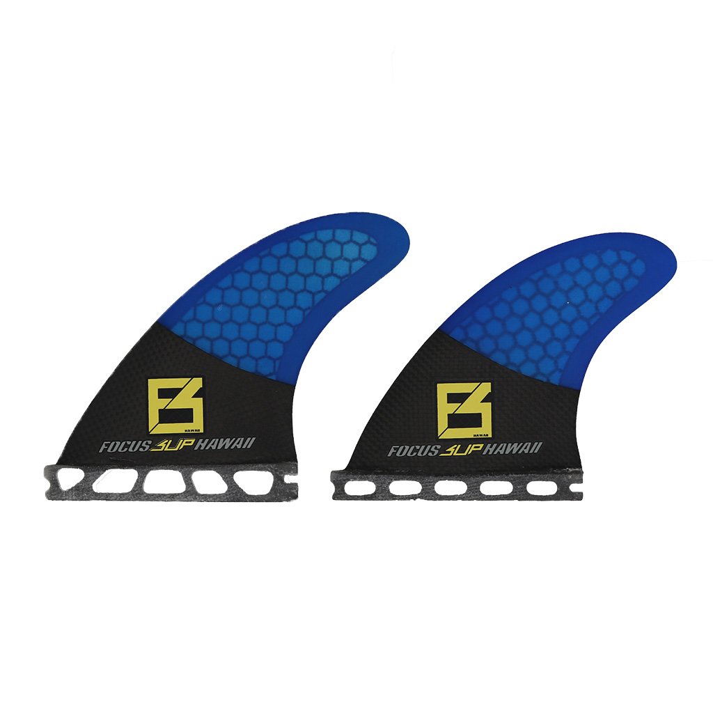 Quad Honeycomb Fins with Futures Base - Focus SUP Hawaii
