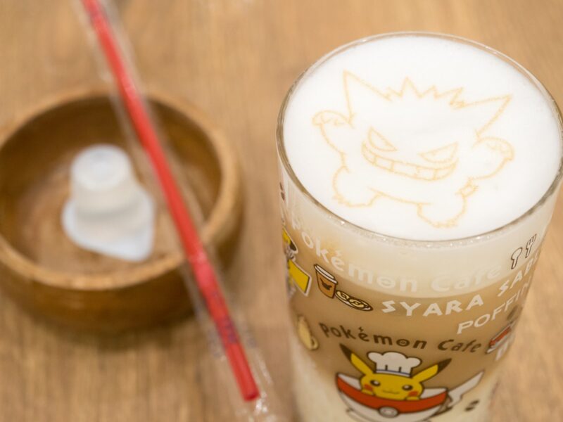 ポケモンカフェ 「ゲンガーのゴーストダイブ！チーズフォンデュ風