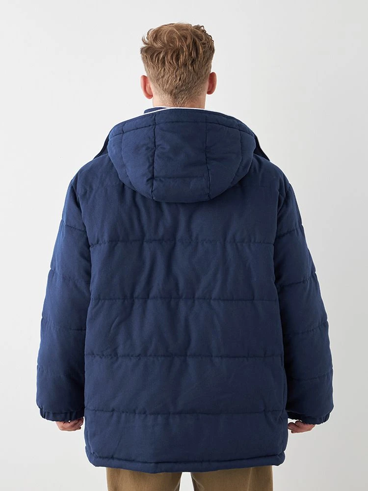 ネイビー ウールライク中綿ブルゾン | フォーエル公式通販