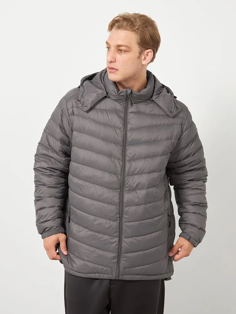 ブラック 洗える軽量ダウンジャケット | フォーエル公式通販