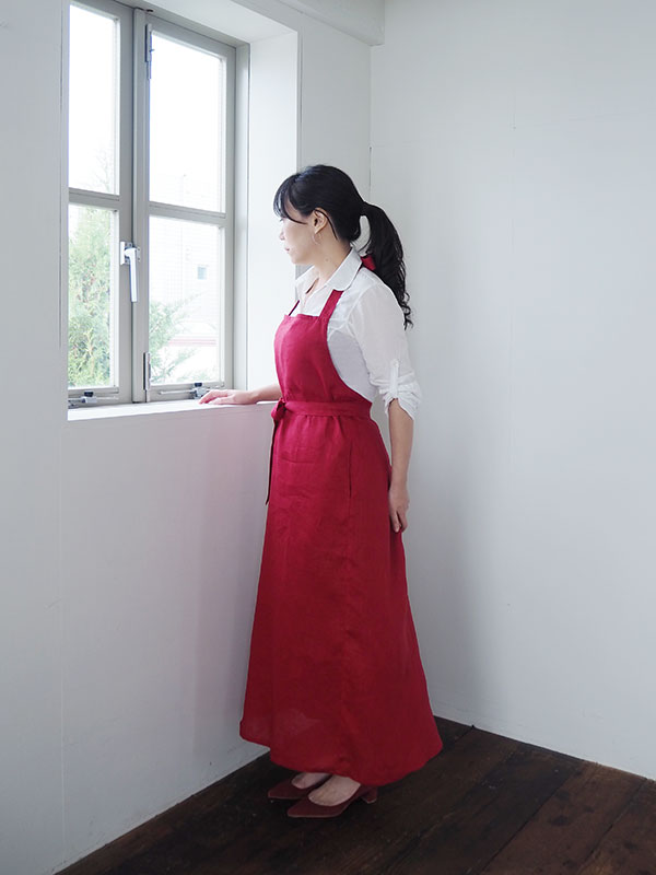 フレアエプロン – fog linen work｜フォグリネンワーク