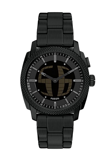 Machine Big Tic 41MM Black Stainless Steel Watch - FS6156 - Fossil