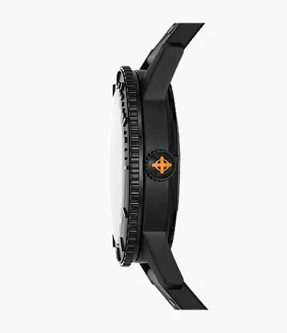 Super Sea Wolf Compression Diver Automatic Rubber Strap Watch