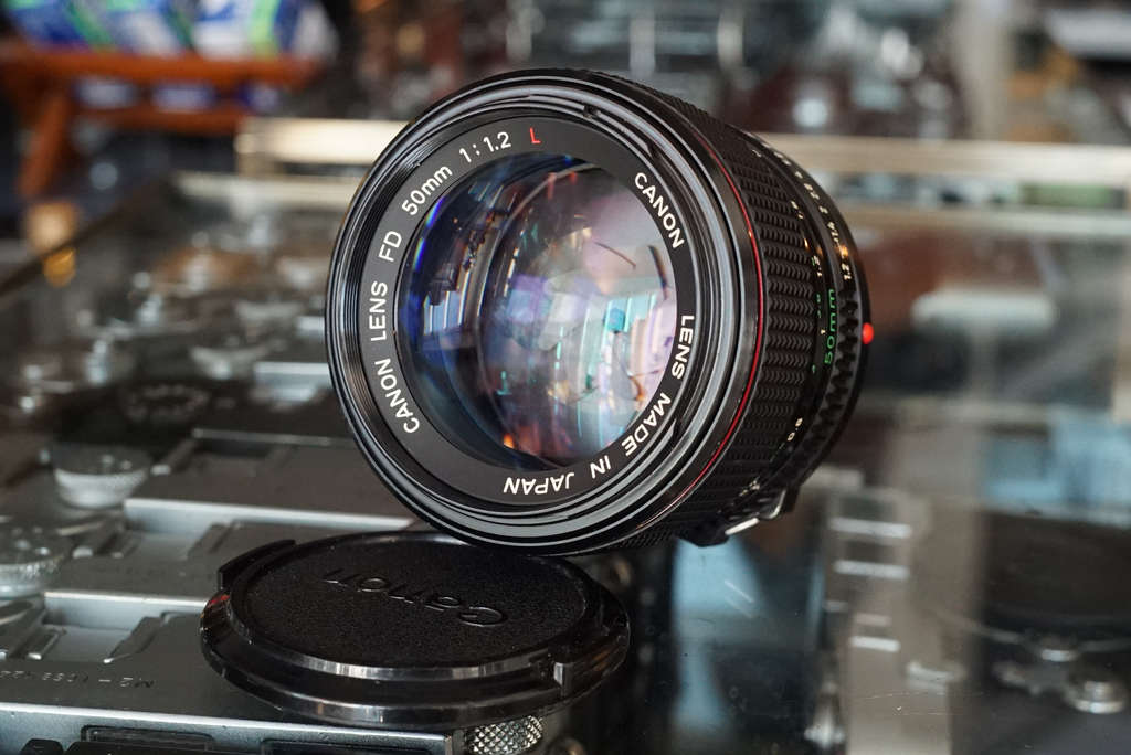 Canon lens FD 50mm 1:1.2 L - Fotohandel Delfshaven / MK Optics