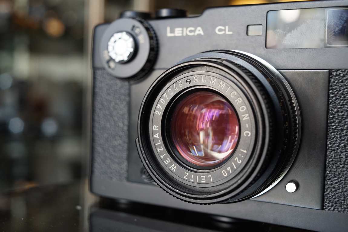 Leica CL + Summicron-C 40mm F/2, recent CLA - Fotohandel