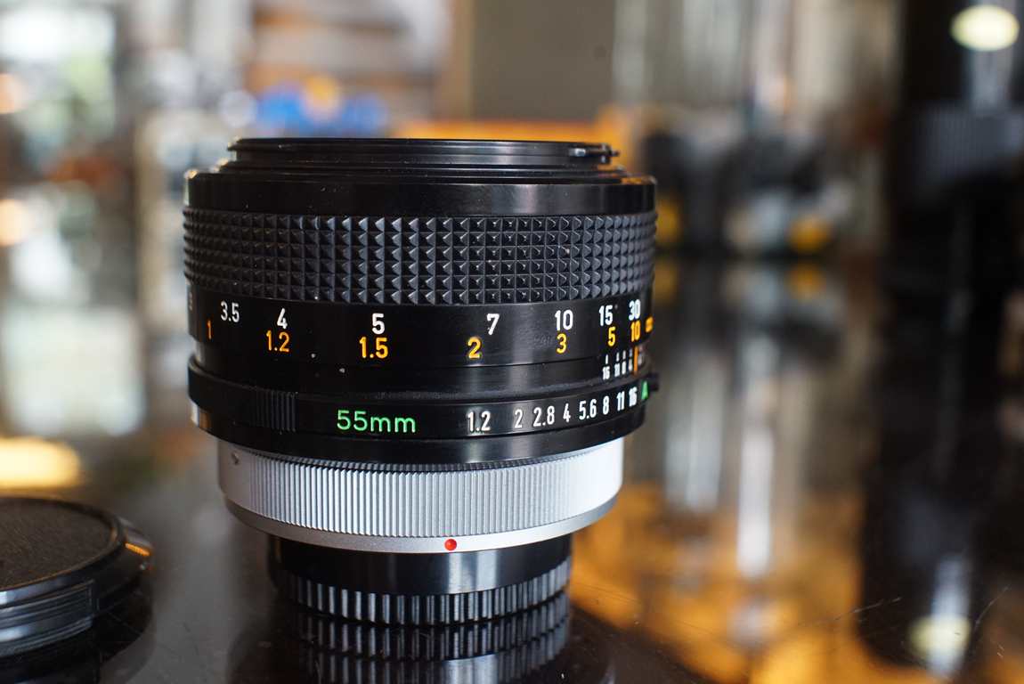 Canon FD 55mm F/1.2 S.S.C. Aspherical lens - Fotohandel Delfshaven