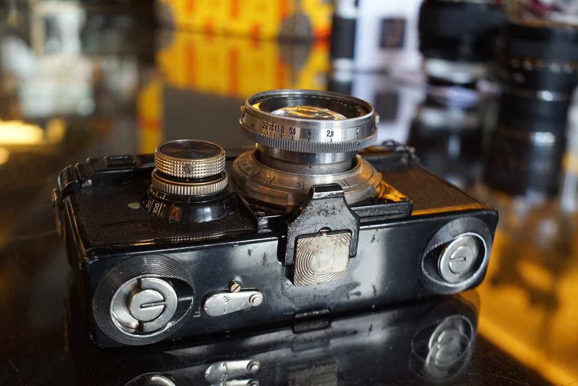 Contax I + Sonnar 50mm 1:2 collapsible - Fotohandel Delfshaven