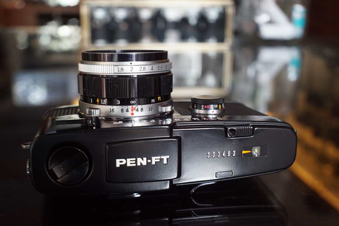 Olympus Pen FT Black + F.Zuiko 38mm f/1.8 - Fotohandel Delfshaven