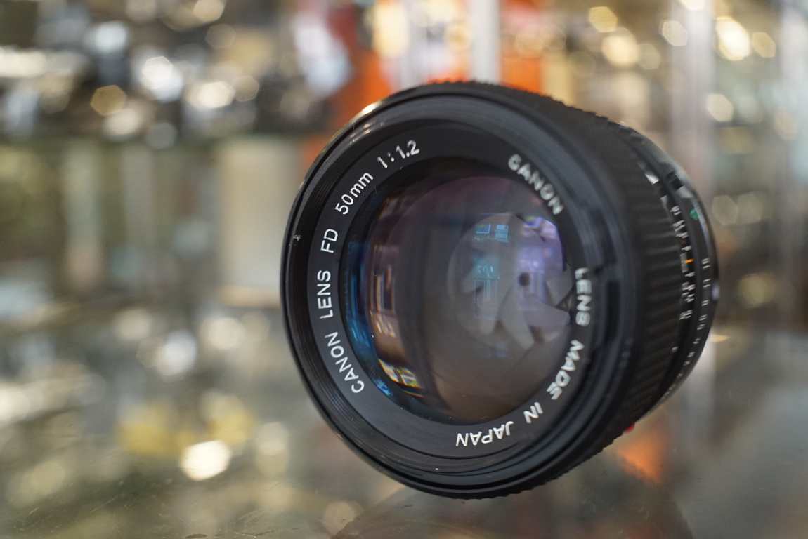 Canon FD 50mm F/1.2 lens - Fotohandel Delfshaven / MK Optics