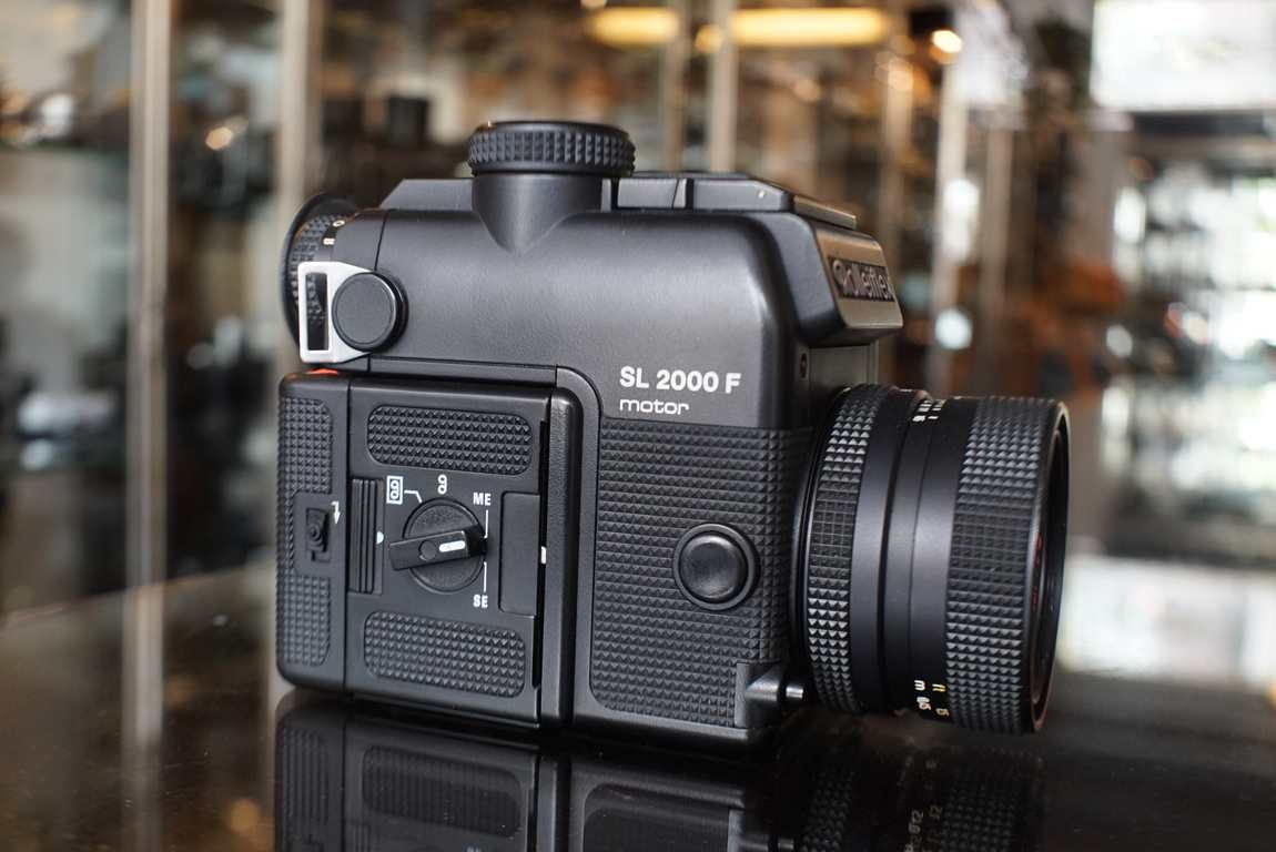 Rolleiflex SL2000F motor kit + Planar 50mm f/1.8 HFT OUTLET