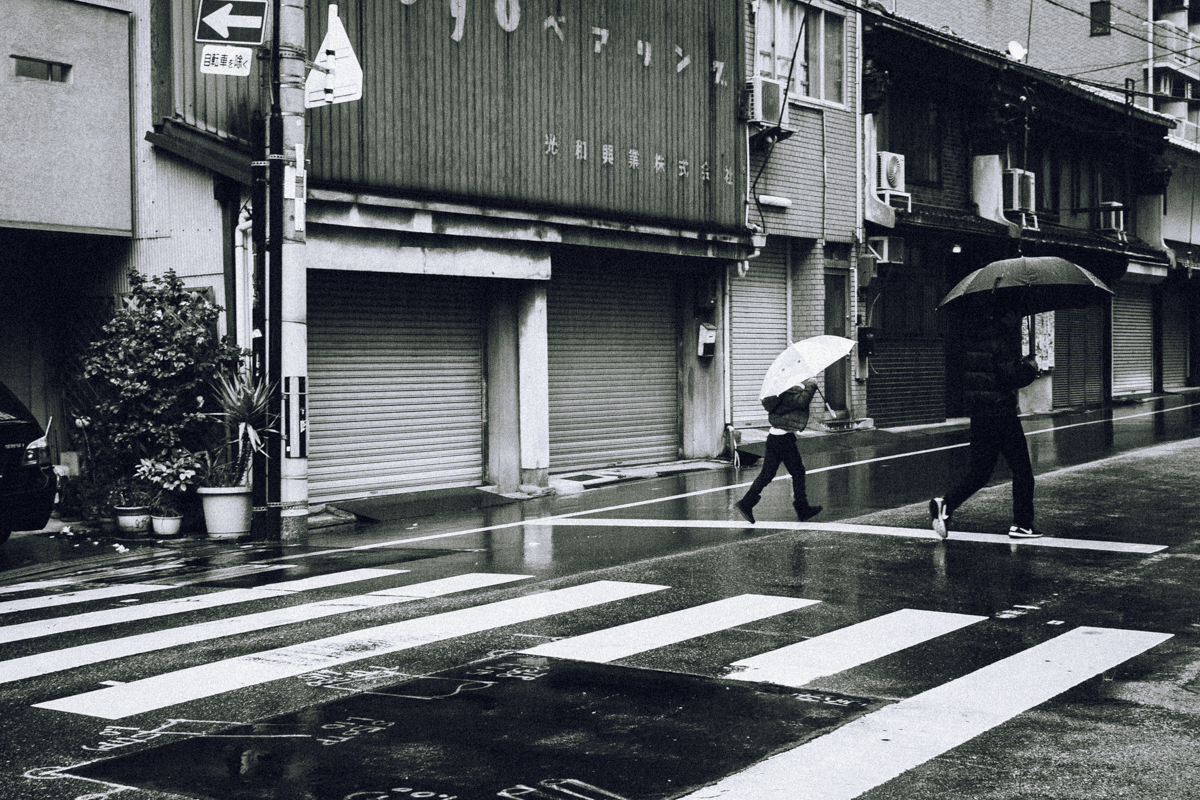 Nikon D40 モノクロでストリートスナップを撮る | 日常写飯事