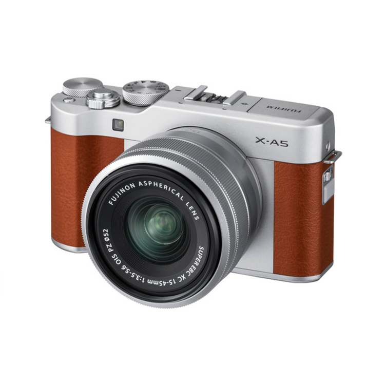 Лучшая цена на Фотокамера Fujifilm X-A5 kit (XC 15-45mm) Brown в