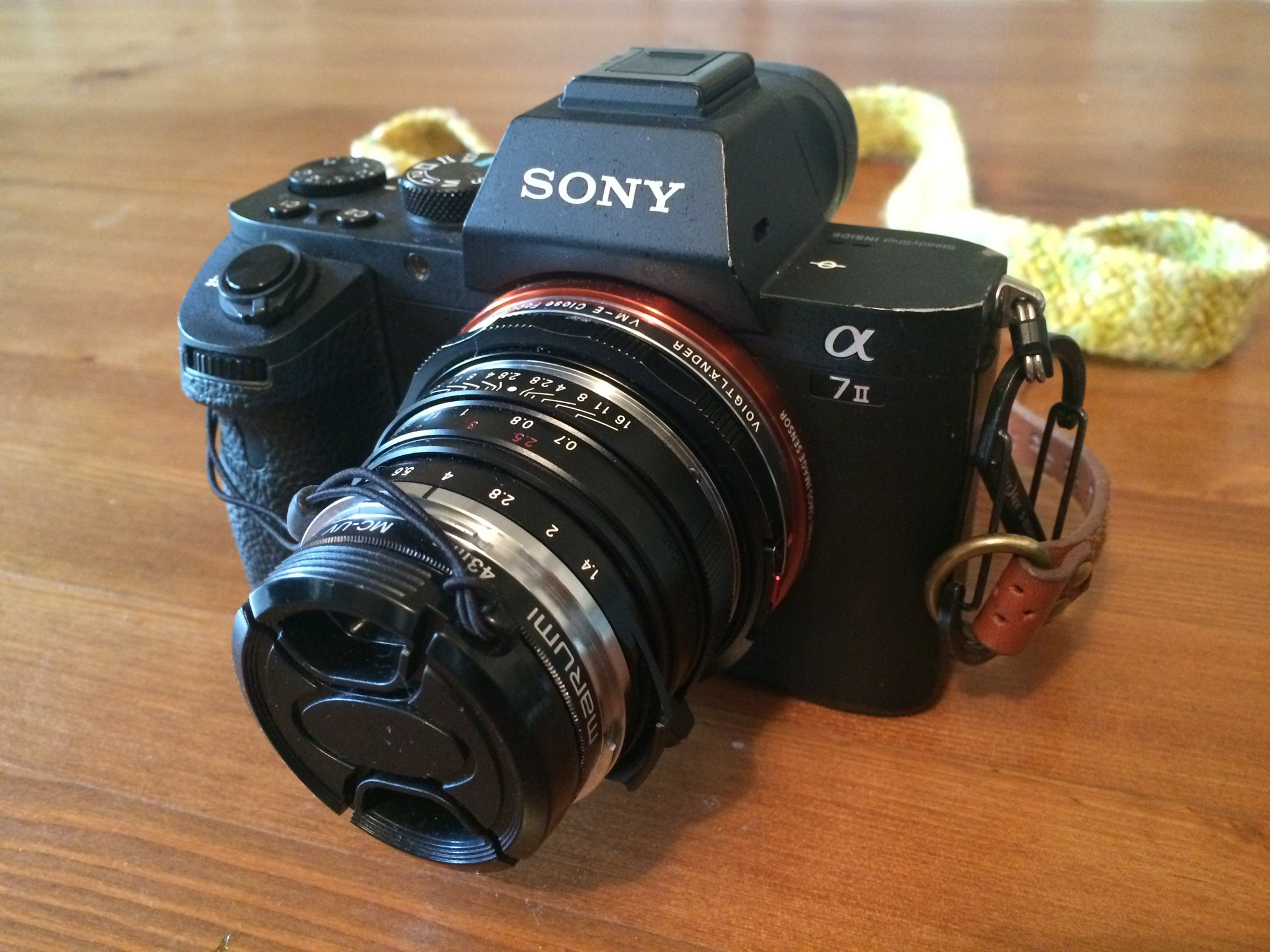 室長の徒然コラム】ミラーレスカメラ（SONY α7II）とオールドレンズの