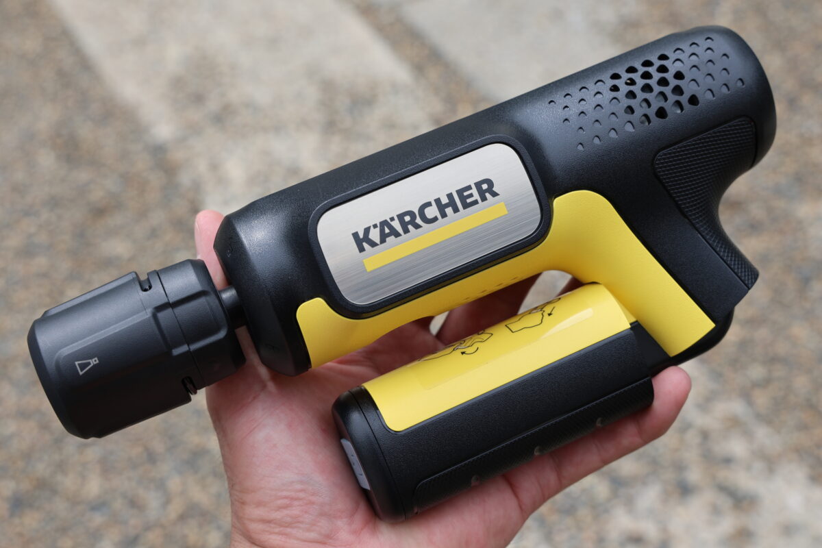 ウワサの“手乗りケルヒャー”「OC Handy Compact(ハンディエア)」を