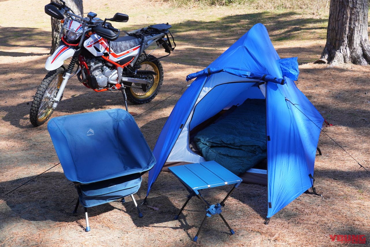 発売記念】ワークマンで買えるモノ縛り！ キャンプツーリングしてみた