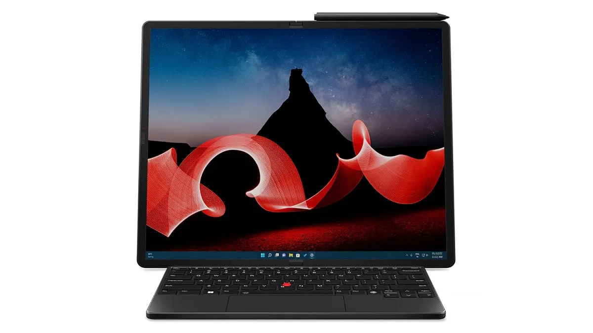 Lenovo ThinkPad X1 Fold 16.3型のレビュー 折り畳み可能PC - パソコン