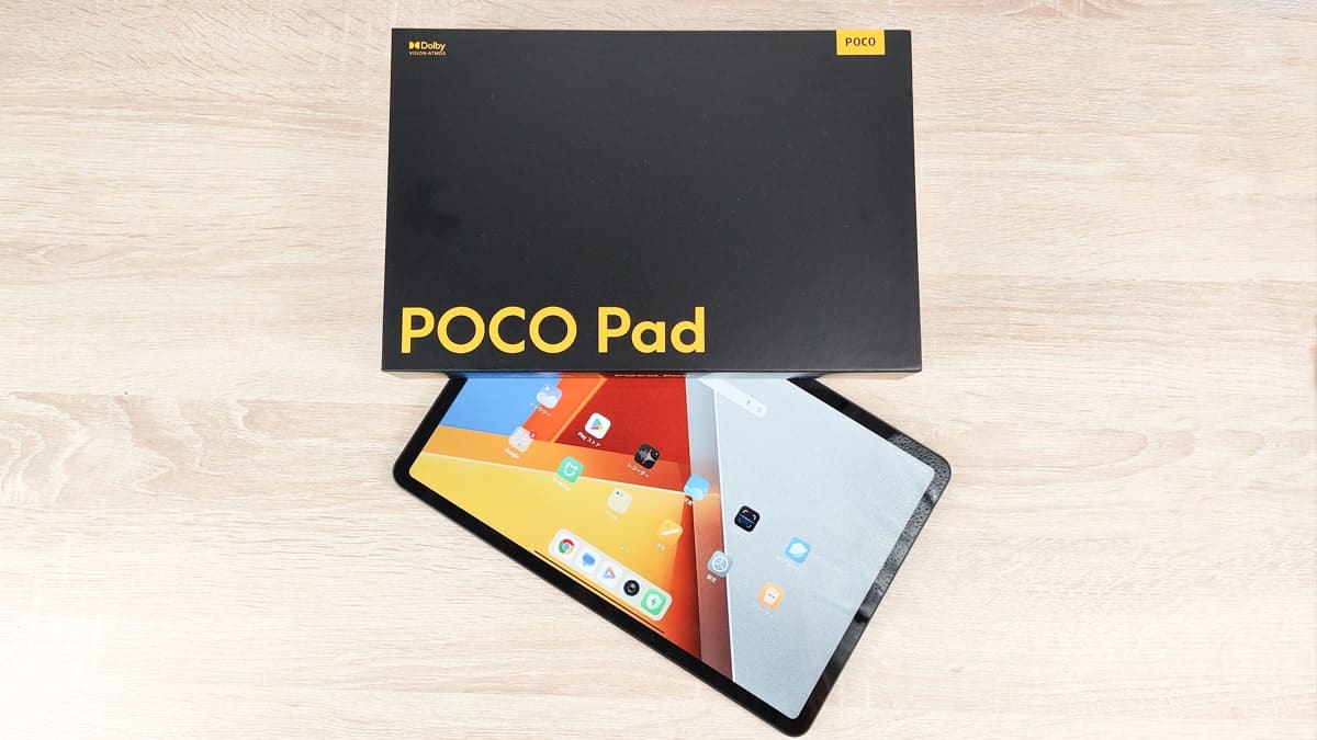 POCO PADの購入レビュー ミドルハイクラスで超高品質大画面 - パソコン