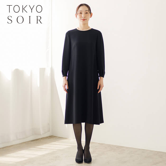 TS-B001 ONE-PIECE 13号・ブラック｜東京ソワールオンラインストア