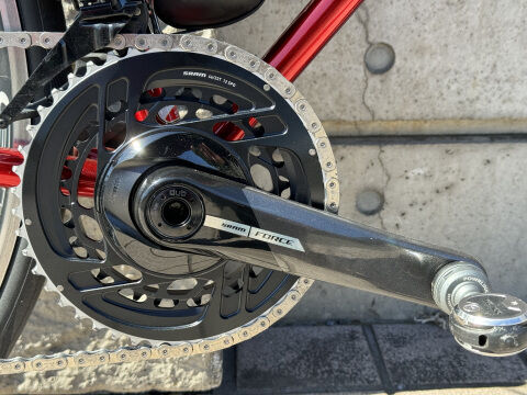 製品レビュー】SRAM FORCE カーボンクランク | 昔チャリダー今ローディー