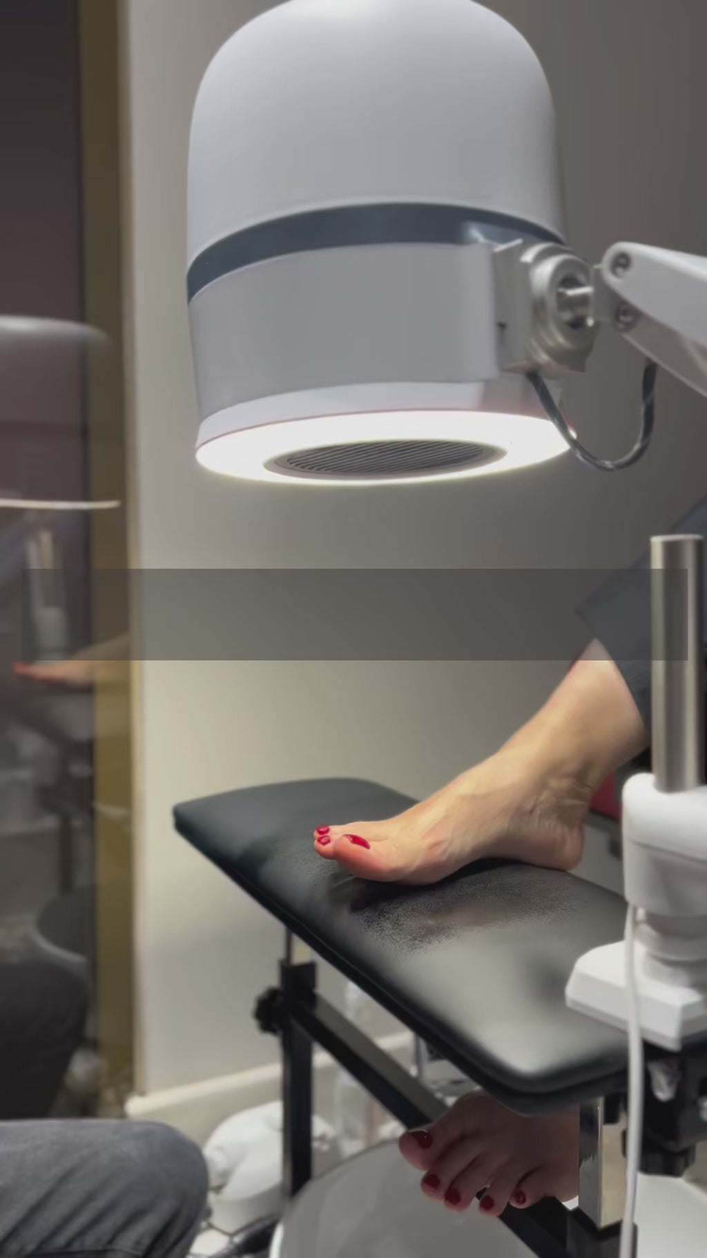 Shemax DUO PRO | Professional 2-in-1 Pedicure Dust Collector with