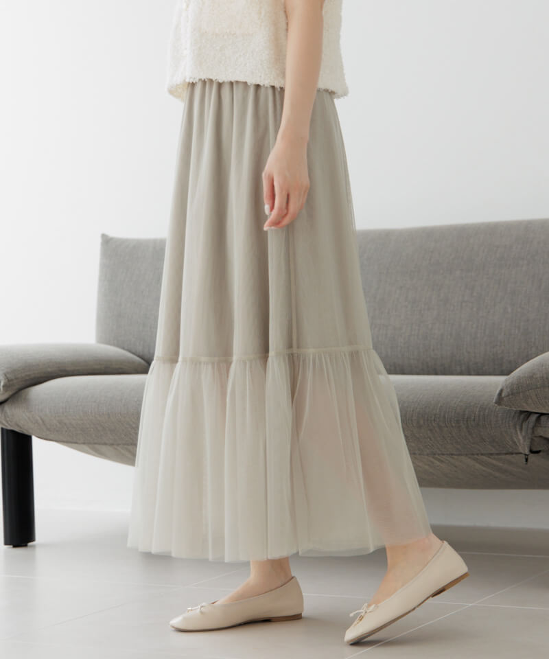 60%OFF】ballet tulle skirt～ﾊﾞﾚｴﾁｭｰﾙｽｶｰﾄ | flower／フラワー公式通販