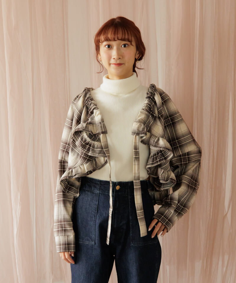 60%OFF】petal check jacket～ﾍﾟﾀﾙﾁｪｯｸｼﾞｬｹｯﾄ | flower／フラワー公式通販