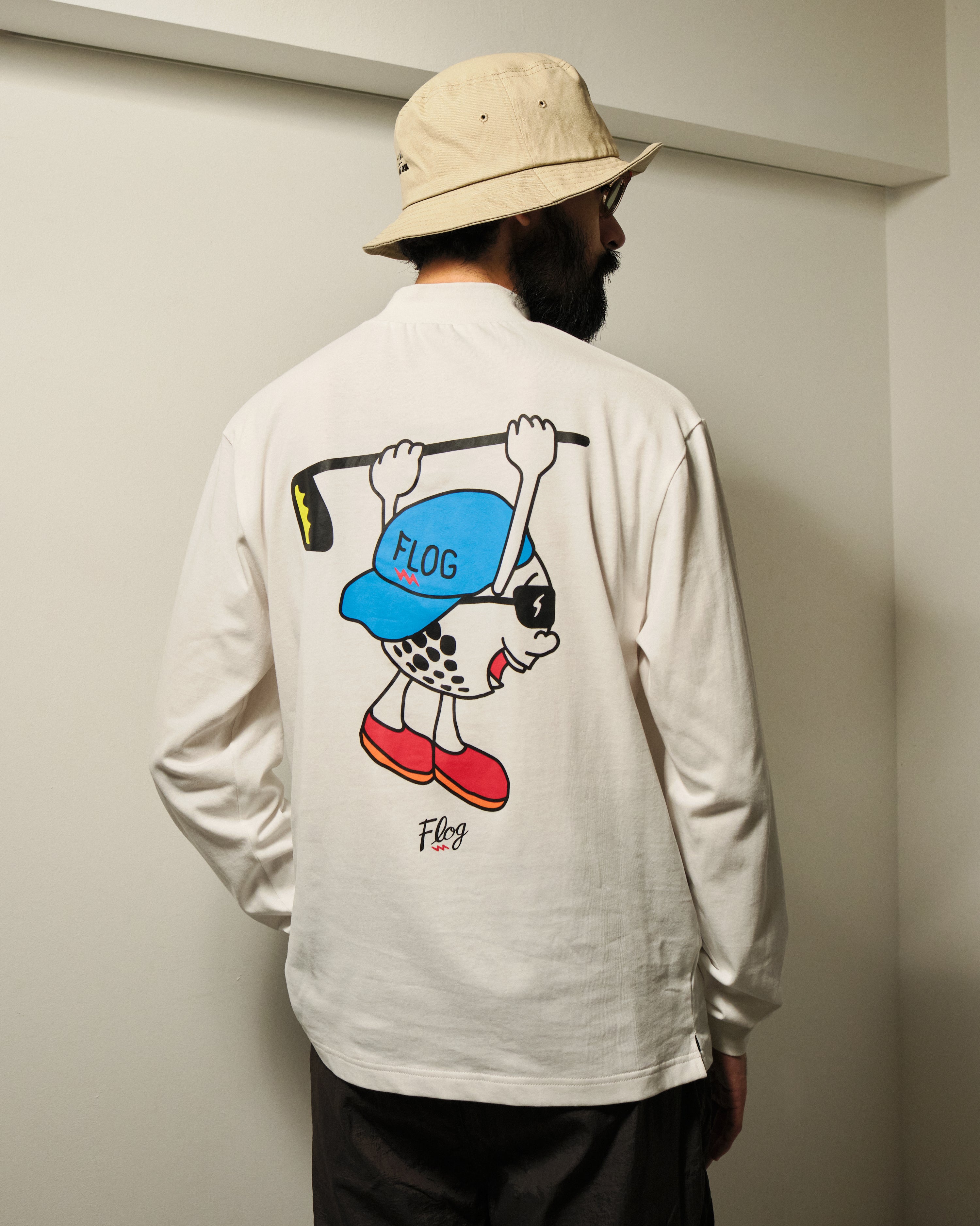 ELECTRIC GOLF×FLOG GOLF CLUB Original mock neck – FLOG_GOLF_CLUB