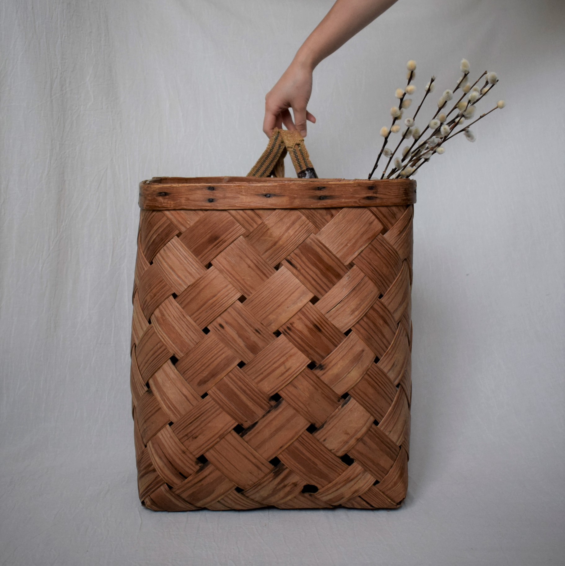 スポーンコリ・Spånkorg / スポーンクント・Spånkont / 背負いかご