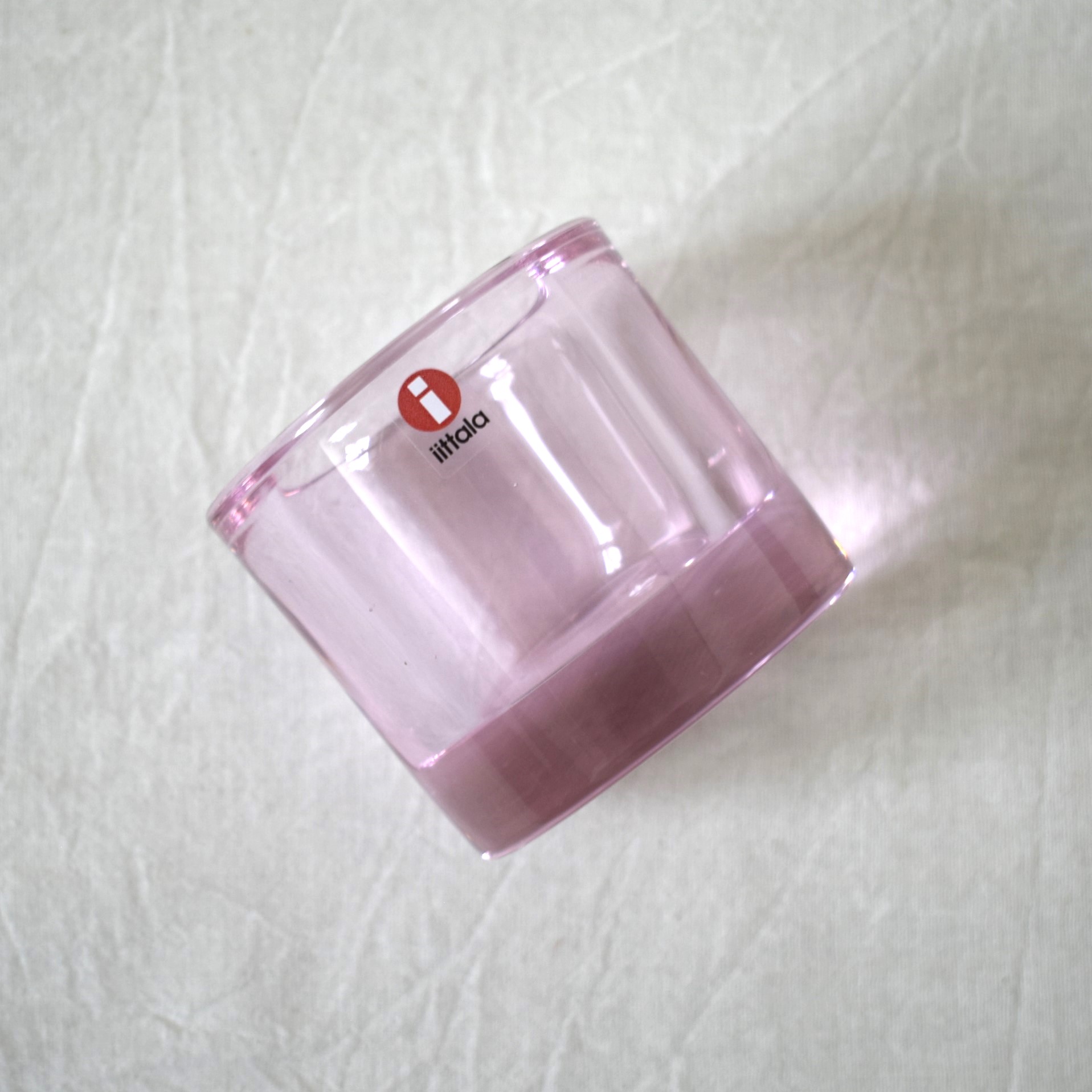 Kivi・キビ / ペールピンク・キャンドルホルダー / Iittala・イッタラ