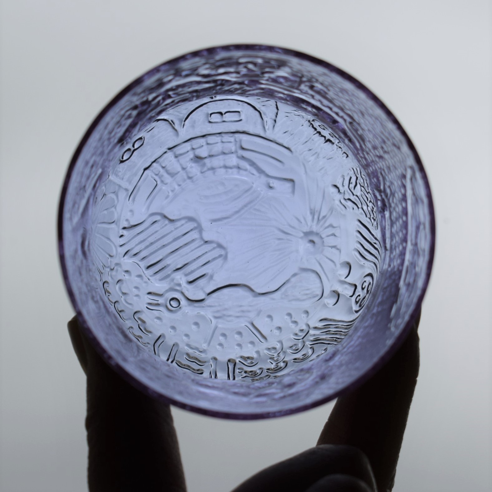 アメジスト・タンブラー (小) / Nuutajarvi・ヌータヤルヴィ/ Fauna