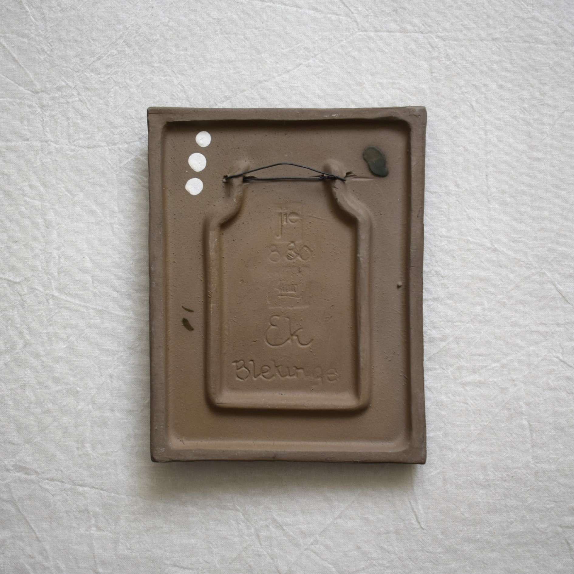 どんぐりの陶板 / 艶あり / Jie Gantofta ・ジィガントフタ | florantik