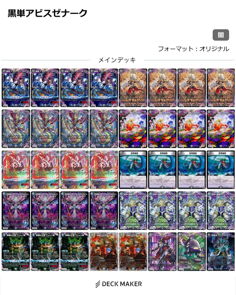 デュエマ】殿堂予想選手権2025 冬 第1回 〜死神覇王 ブラックXENARCH