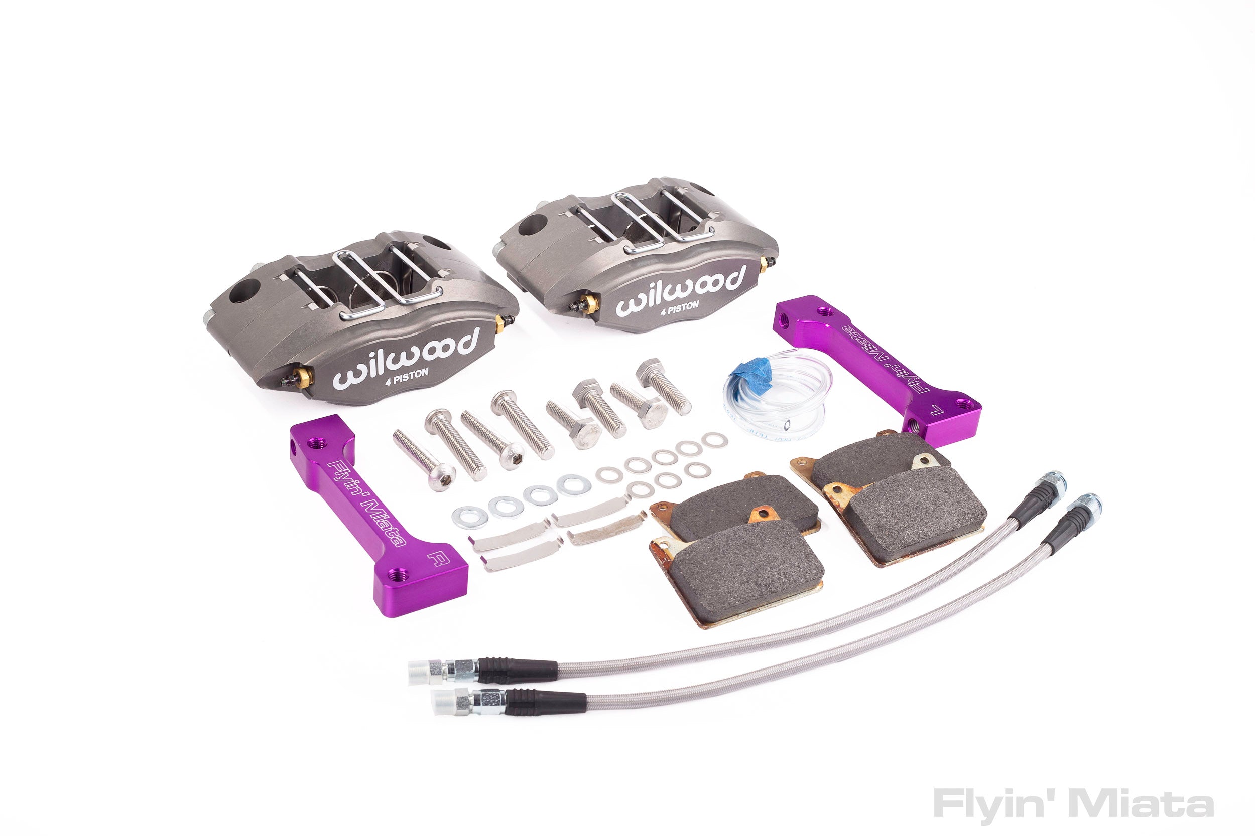 Wrap a Wilwood caliper around your stock rotors. This kit only