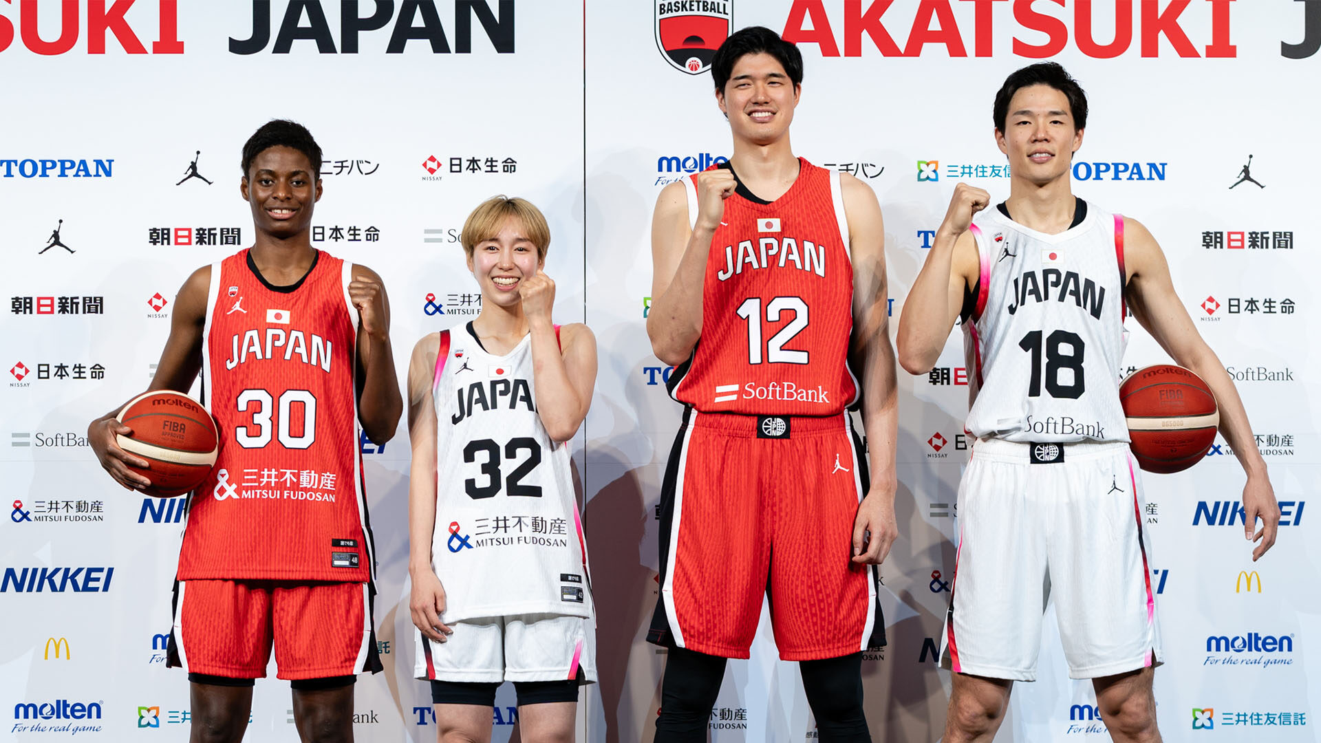 ジョーダン ブランドがバスケットボール日本代表の新しいユニフォーム