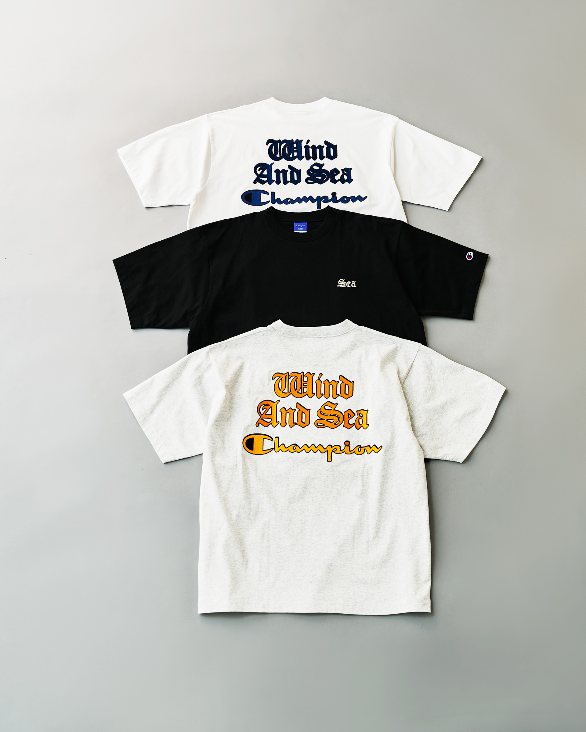 WIND AND SEAからChampionとのコラボレーション第二弾が6月7日(土)登場