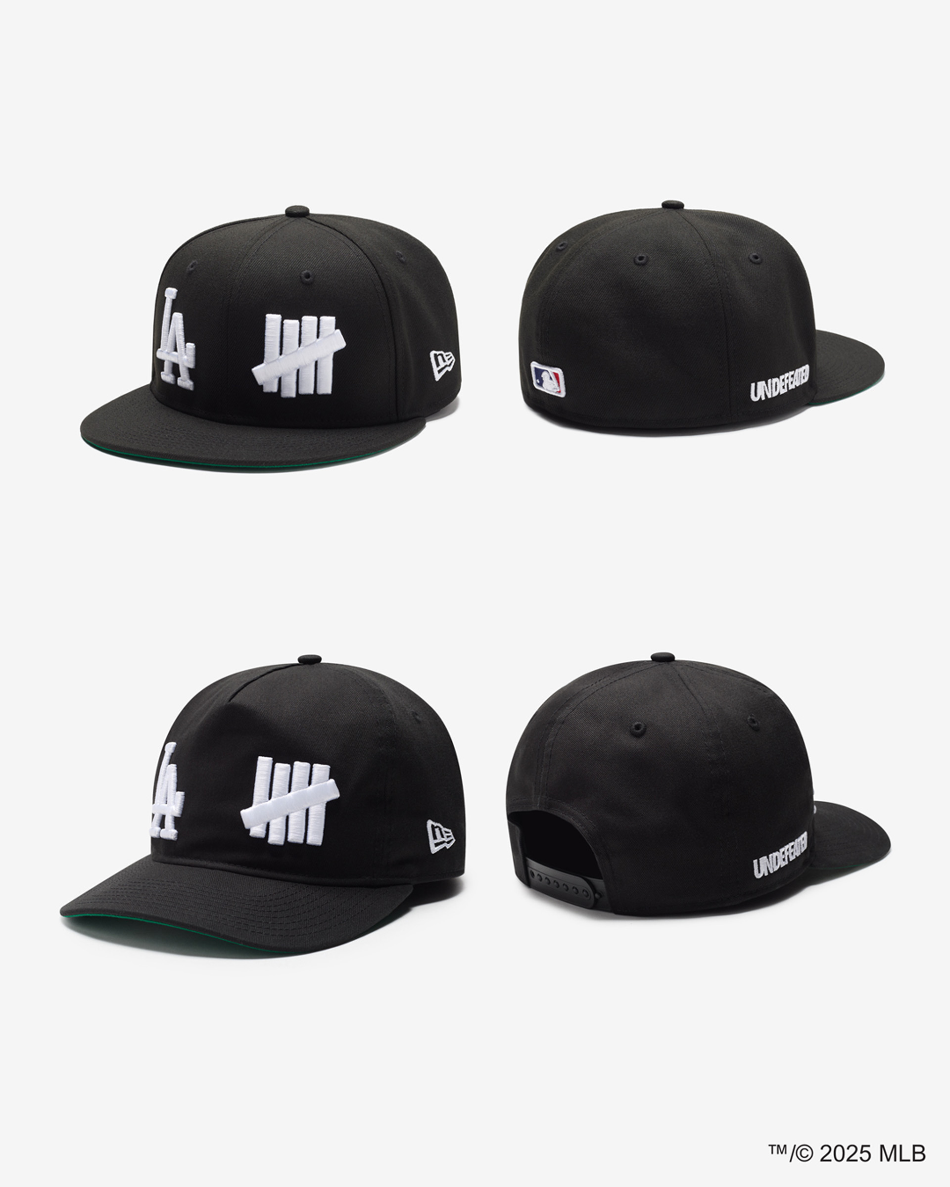 UNDEFEATEDからLos Angeles DodgersとNew Eraとのトリプルコラボ
