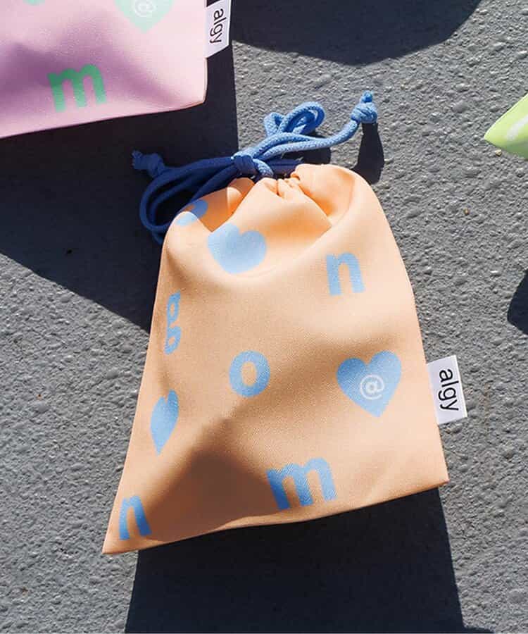 mignonハート巾着（A2GG185）|algy（アルジー） 女の子（女の子）|子供