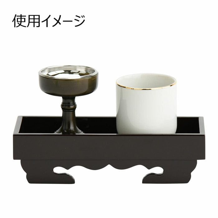 仏器膳 木質 溜 6.0寸 | お仏壇のはせがわ公式通販