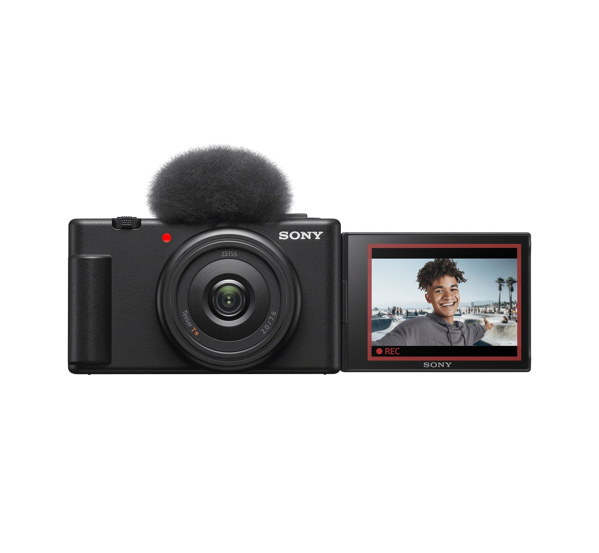 Sony ZV-1F Camera Compacta pentru Vlogging 4K cu Obiectiv
