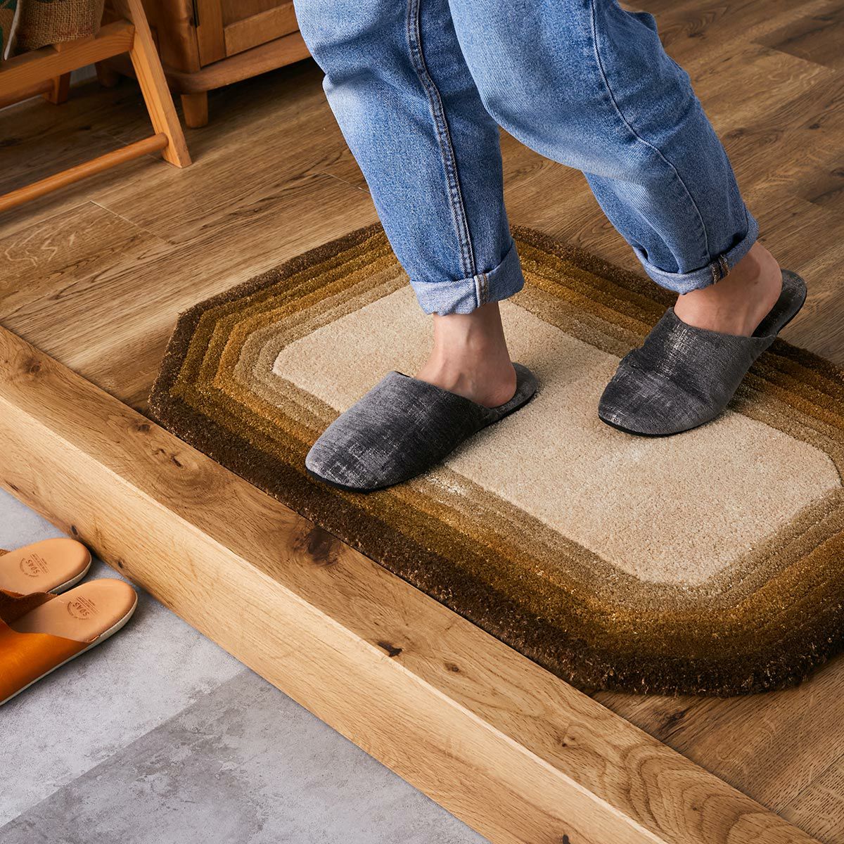 ジェンマ マット 玄関マット | オーダーカーペット・ラグのFROM FLOOR